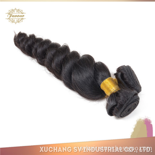 Grade7A Brazilian Virgin Hair Loose Wave Extensions Unprocessed Loose Wave Hair Bundles 8-30'Inch Brazilian Loose Wave